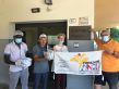 Nelle foto il Dr. Guido Corradi, componente della Commissione Odontoiatria Sociale e Ambasciatore Fondazione ANDI consegna le mascherine alla Caritas Reggiana